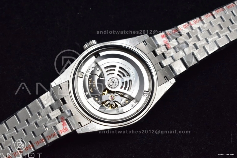 Affordable SS Jubilee 1107 on Noob Skydweller Best Dial SS Bracelet A23J Black Edition 0918